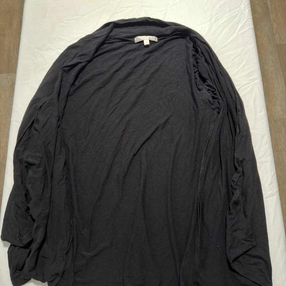 GG Collection Men's Long Sleeve Black Tee